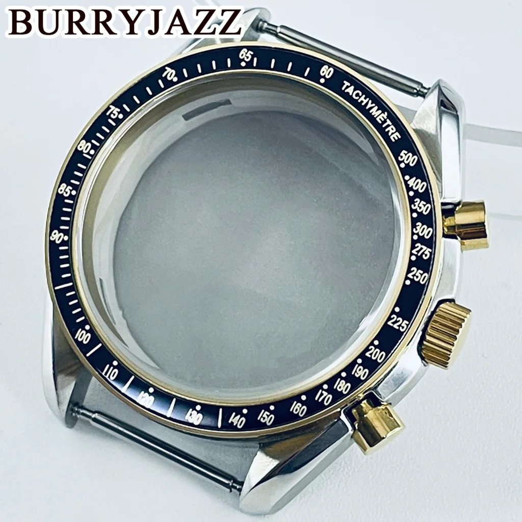 40mm VK63 Chronograph Watch Case With Coated Glass Watch Parts Accessories For VK63 VK63A Movement Compatible with 20mm Strap
40mm VK63 Chronograph Watch Case With Coated Glass Watch Parts Accessories For VK63 VK63A Movement Compatible with 20mm Strap
