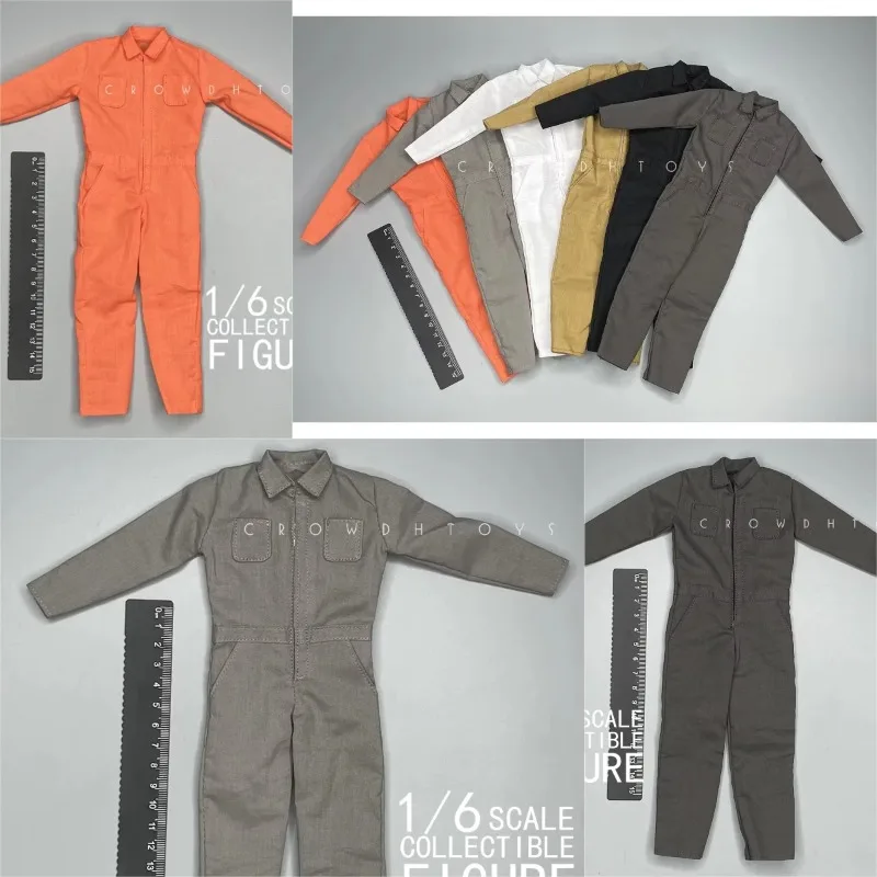 ZYA-1261 1/6 Scale Soldier Trendy Jumpsuit Overall Workwear Multiple Colors Doll Clothes Model for 12" Action Figures Body
ZYA-1261 1/6 Scale Soldier Trendy Jumpsuit Overall Workwear Multiple Colors Doll Clothes Model for 12" Action Figures Body