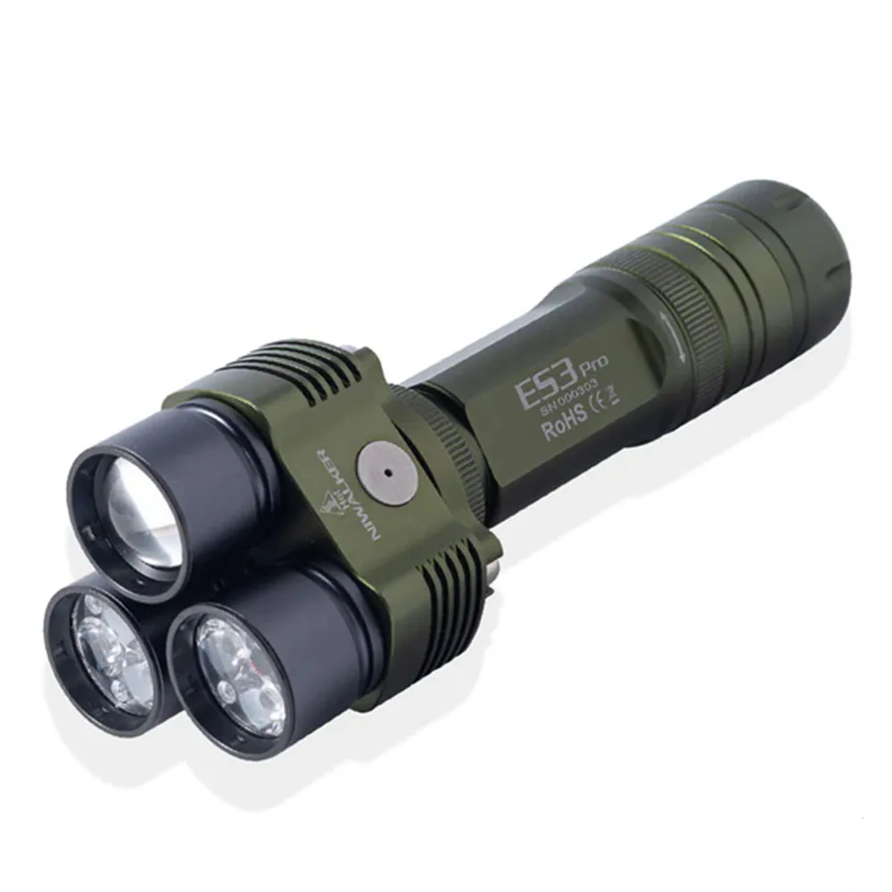 ES3Pro 3500 люмен CW и NW TYPE-C перезаряжаемый многоцелевой фонарик EDC 21700 фонарь для кемпинга светодиодный фонарик
ES3Pro 3500 люмен CW и NW TYPE-C перезаряжаемый многоцелевой фонарик EDC 21700 фонарь для кемпинга светодиодный фонарик
