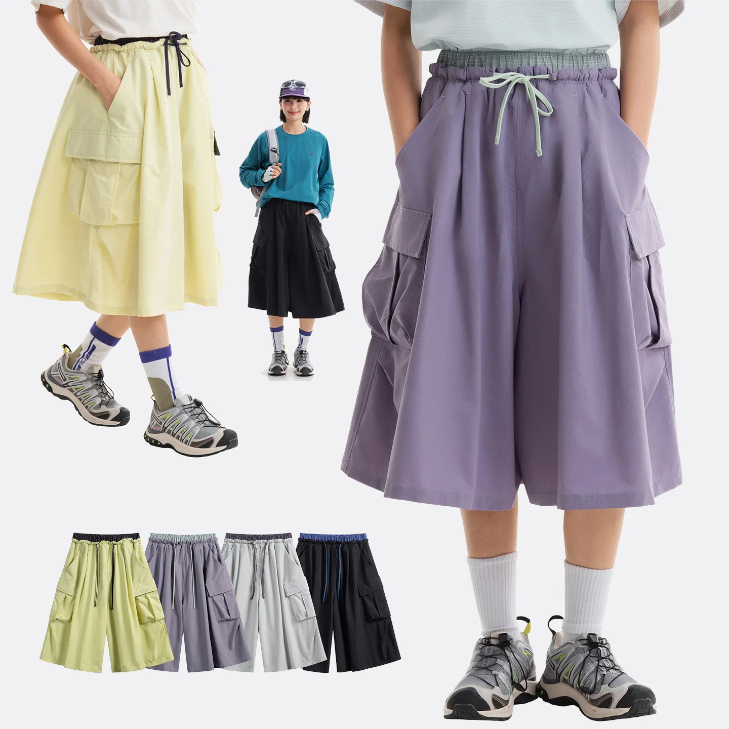 Outdoor Waterproof Quick Dry Skirt Pant Women City Hiking Streetwear Loose Casual Sport Fashion Y2k Track Cargo Skirts Pant
Outdoor Waterproof Quick Dry Skirt Pant Women City Hiking Streetwear Loose Casual Sport Fashion Y2k Track Cargo Skirts Pant