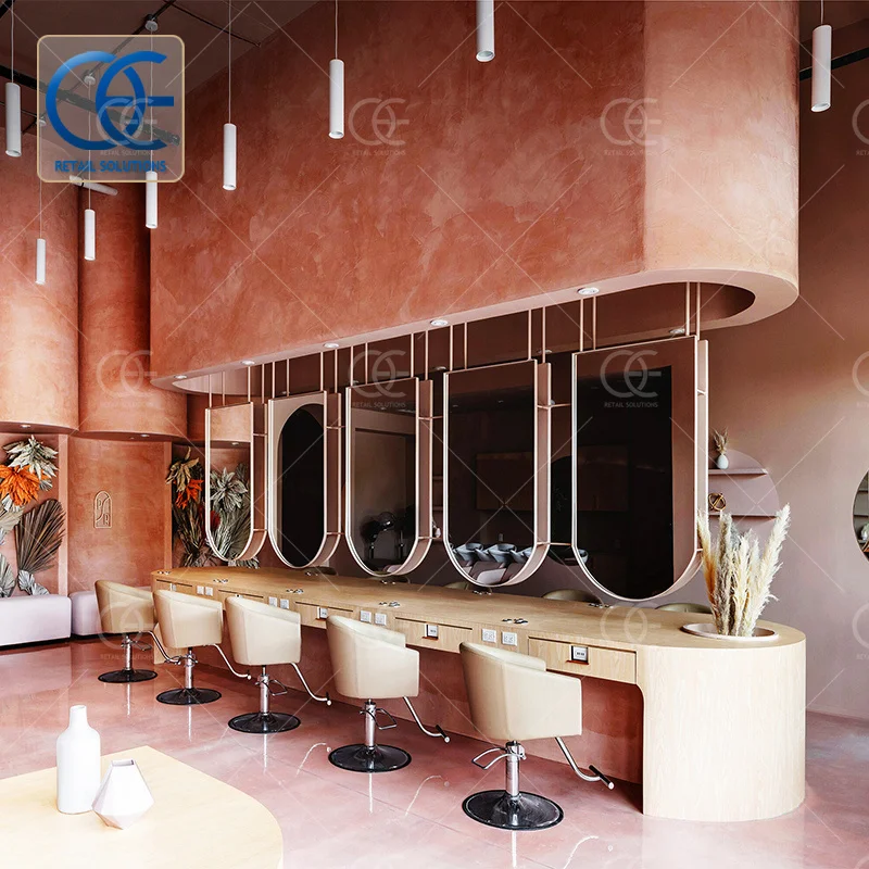 Custom Beauty Equipment Furniture Hair Salon Mirror Hair Salon Mirrors Styling Stations Hair Salon Decor 
Custom Beauty Equipment Furniture Hair Salon Mirror Hair Salon Mirrors Styling Stations Hair Salon Decor