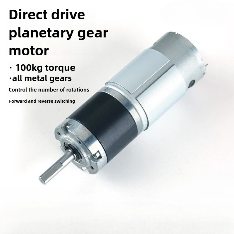 36GP-555 Planetary Gear DC Motor 12V24V High Torque Low Speed Micro Motor with Speed Control
36GP-555 Planetary Gear DC Motor 12V24V High Torque Low Speed Micro Motor with Speed Control