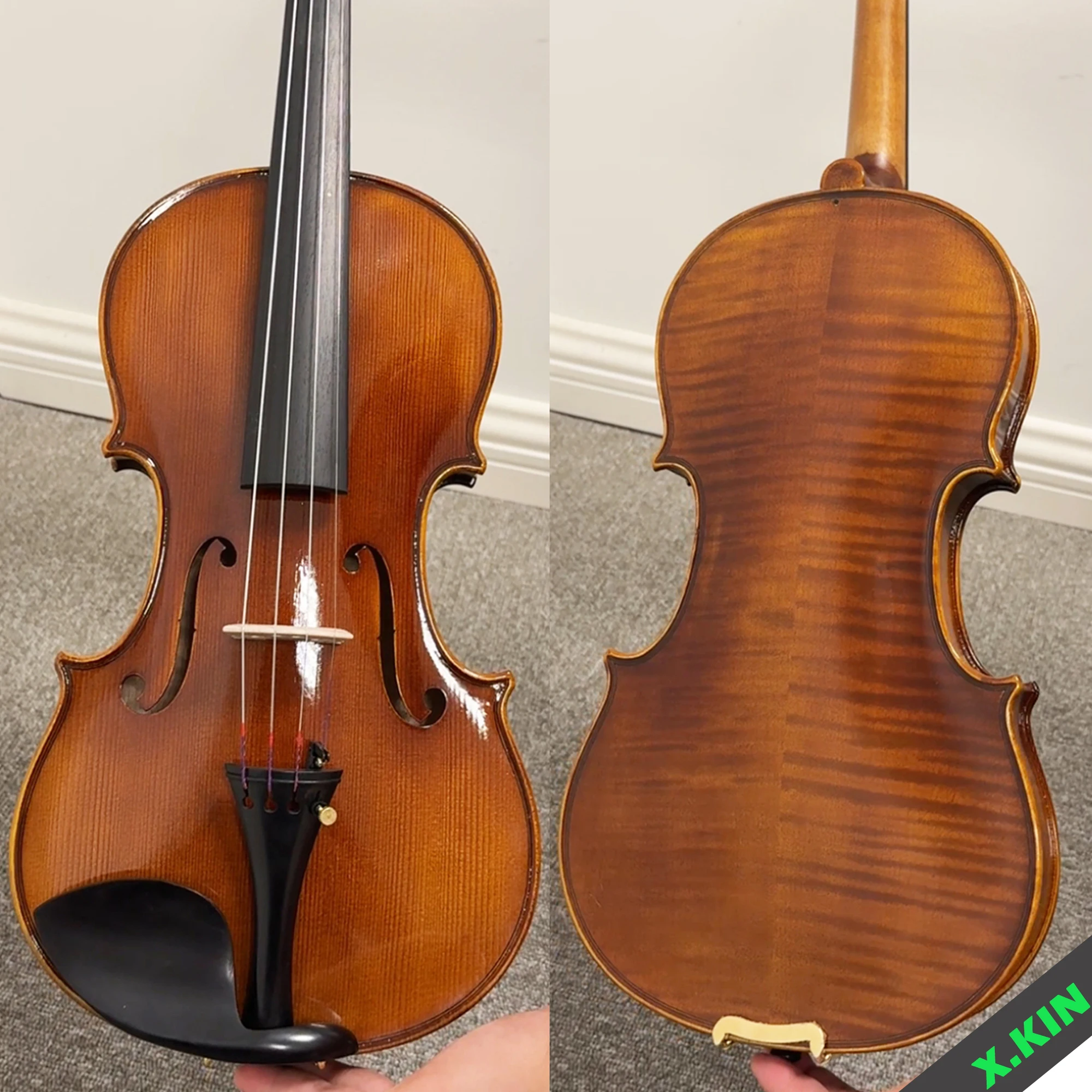 Профессиональная скрипка ручной работы 4/4, высококачественная скрипка 4/4 из европейского массива дерева, ручная роспись, фурнитура из черного дерева, в комплекте с футляром и смычком
Профессиональная скрипка ручной работы 4/4, высококачественная скрипка 4/4 из европейского массива дерева, ручная роспись, фурнитура из черного дерева, в комплекте с футляром и смычком