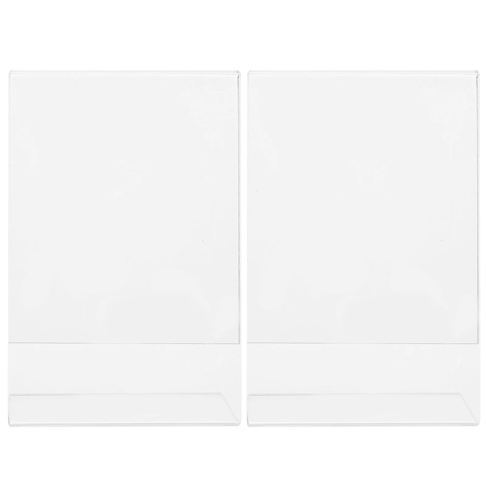 2 Pcs Photo Frame Displaying Pictures Frames Table Sign Holder Plate Shelves Clear Stand Desk
2 Pcs Photo Frame Displaying Pictures Frames Table Sign Holder Plate Shelves Clear Stand Desk