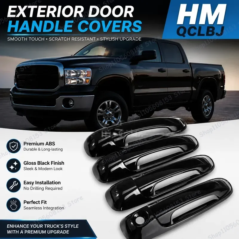 For 2009-2018 Dodge Ram 1500 2500 Bright Black Door Handle Sticker Decorative Trim Replacement Accessory
For 2009-2018 Dodge Ram 1500 2500 Bright Black Door Handle Sticker Decorative Trim Replacement Accessory