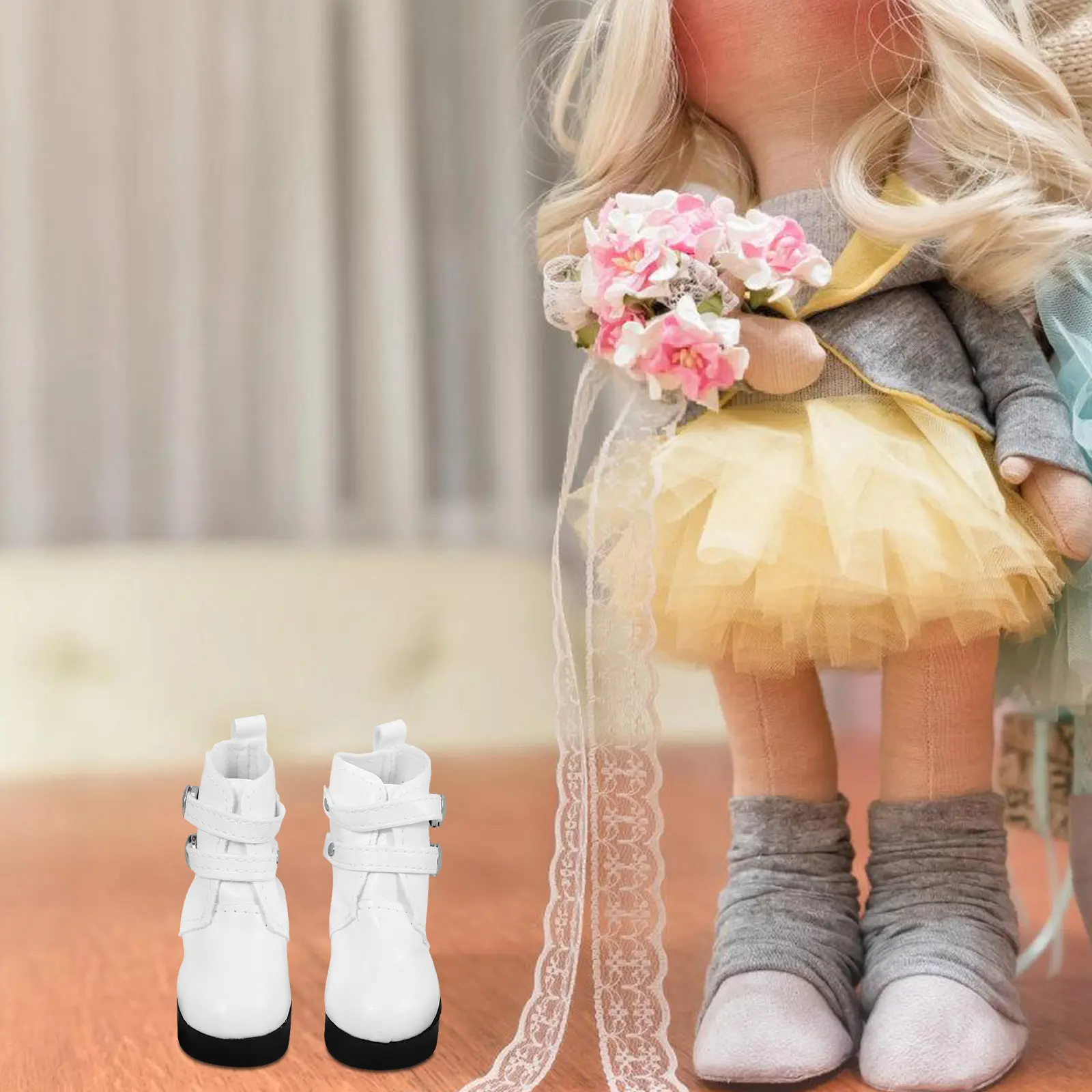 1 пара 18-дюймовых высоких сапог для модных кукол, из полиуретана, стильная миниатюрная обувь, аксессуар для нарядов и образов
1 пара 18-дюймовых высоких сапог для модных кукол, из полиуретана, стильная миниатюрная обувь, аксессуар для нарядов и образов