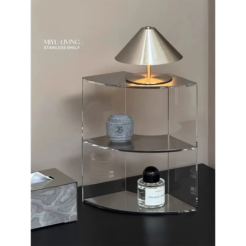 Stylish and Elegant Stainless Steel Multi-Tier Desktop Organizer for Cups, Perfumes, Makeup Accessories Sponge Storage Shelf
Stylish and Elegant Stainless Steel Multi-Tier Desktop Organizer for Cups, Perfumes, Makeup Accessories Sponge Storage Shelf