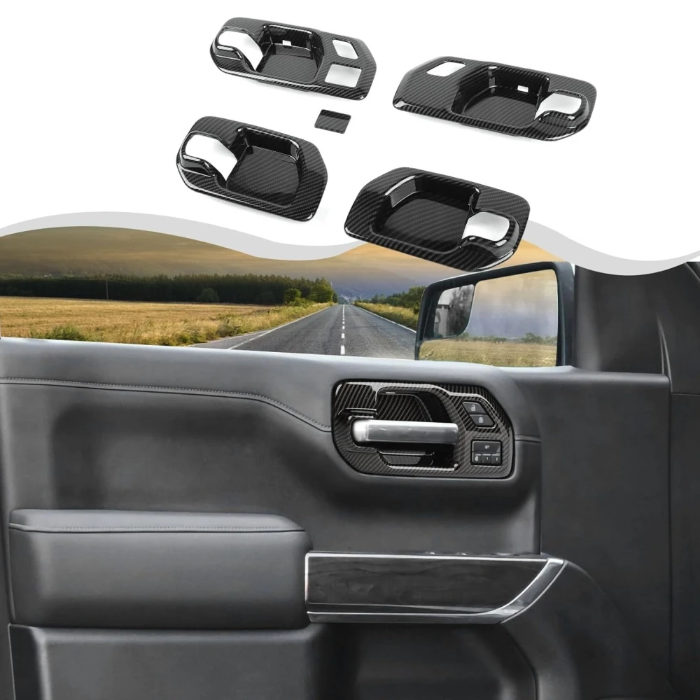 MOVOTOR, накладка на дверную ручку салона автомобиля для Chevrolet Silverado GMC Sierra 2019 +
MOVOTOR, накладка на дверную ручку салона автомобиля для Chevrolet Silverado GMC Sierra 2019 +