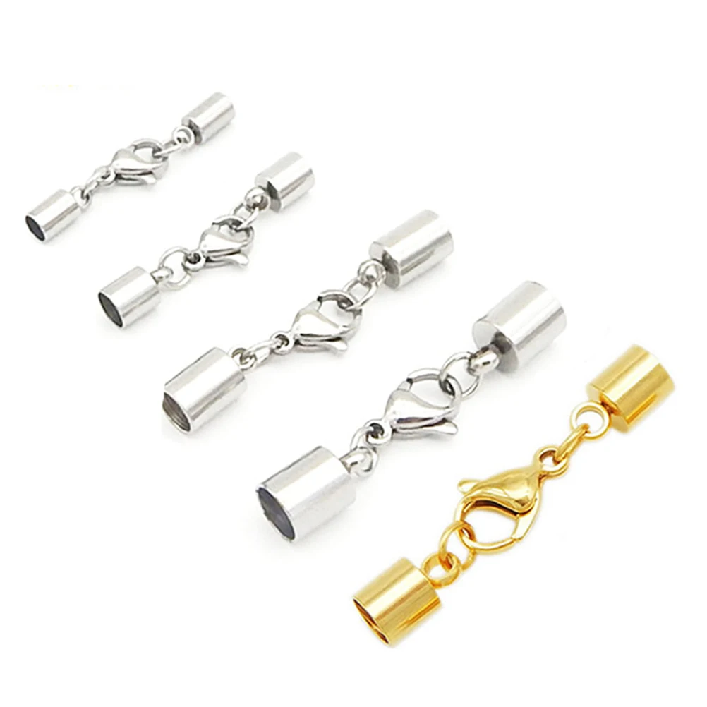 20pcs Stainless Steel Lobster Clasp Cord Buckles for Necklace Bracelet DIY Jewelry Making Supplies Fasteners
20pcs Stainless Steel Lobster Clasp Cord Buckles for Necklace Bracelet DIY Jewelry Making Supplies Fasteners
