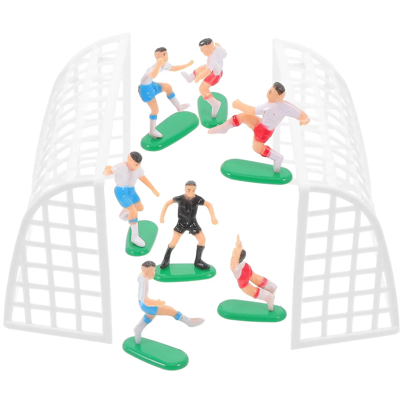 18 Pcs Football Team Decoration Small Gift Birthday Cake Ornament Decorations Dessert Adornment Ornaments Game Theme Statue
18 Pcs Football Team Decoration Small Gift Birthday Cake Ornament Decorations Dessert Adornment Ornaments Game Theme Statue