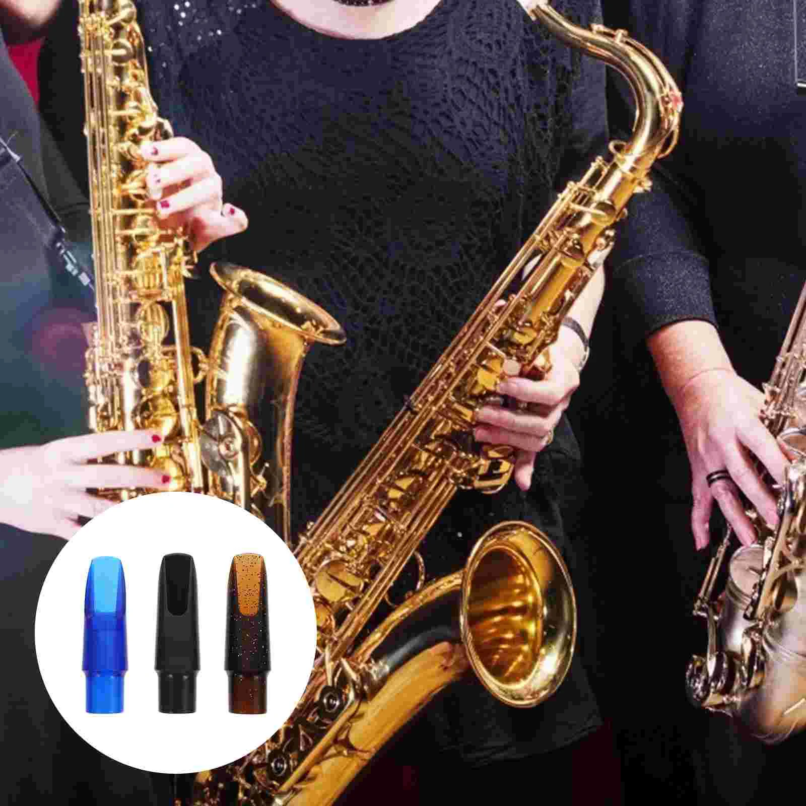 3 Pcs Musical Instrument Saxophone Mouthpiece Instruments Alto Accessories Food Grade Plastic Clarinet Kit Creative Supplies
3 Pcs Musical Instrument Saxophone Mouthpiece Instruments Alto Accessories Food Grade Plastic Clarinet Kit Creative Supplies