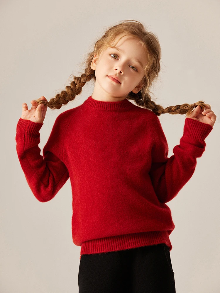 Children Cashmere Sweater O-neck Boy Girl Pullover Basic Autumn Winter Boy Girl Thicken Raglan Sleeve Kids 100% Cashmere Knitted
Children Cashmere Sweater O-neck Boy Girl Pullover Basic Autumn Winter Boy Girl Thicken Raglan Sleeve Kids 100% Cashmere Knitted