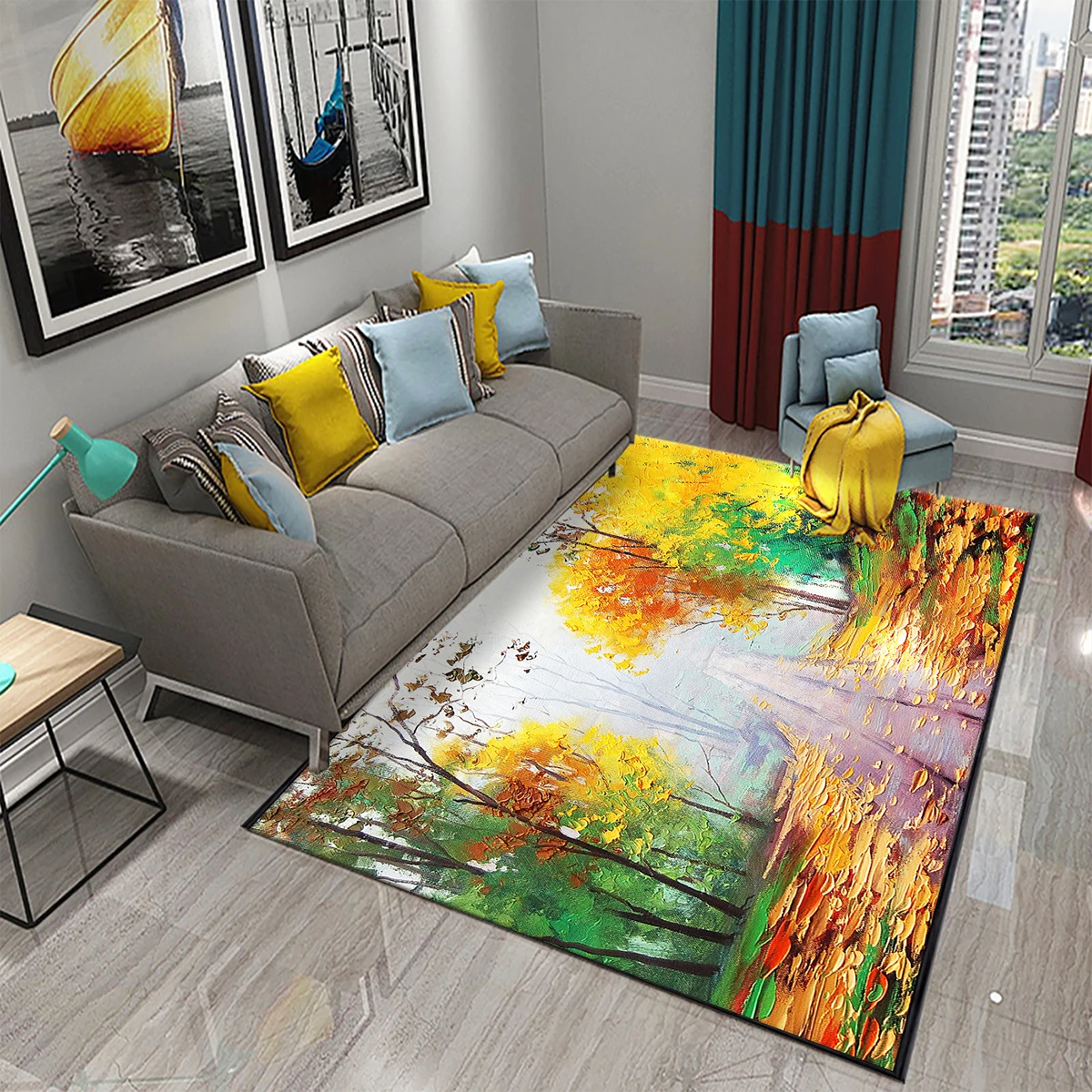 3D Color Vintage Landscape Oil Painting Print Carpet for Kitchen Living Room Bedroom Non-slip Absorbent Home Decor King Carpet
3D Color Vintage Landscape Oil Painting Print Carpet for Kitchen Living Room Bedroom Non-slip Absorbent Home Decor King Carpet