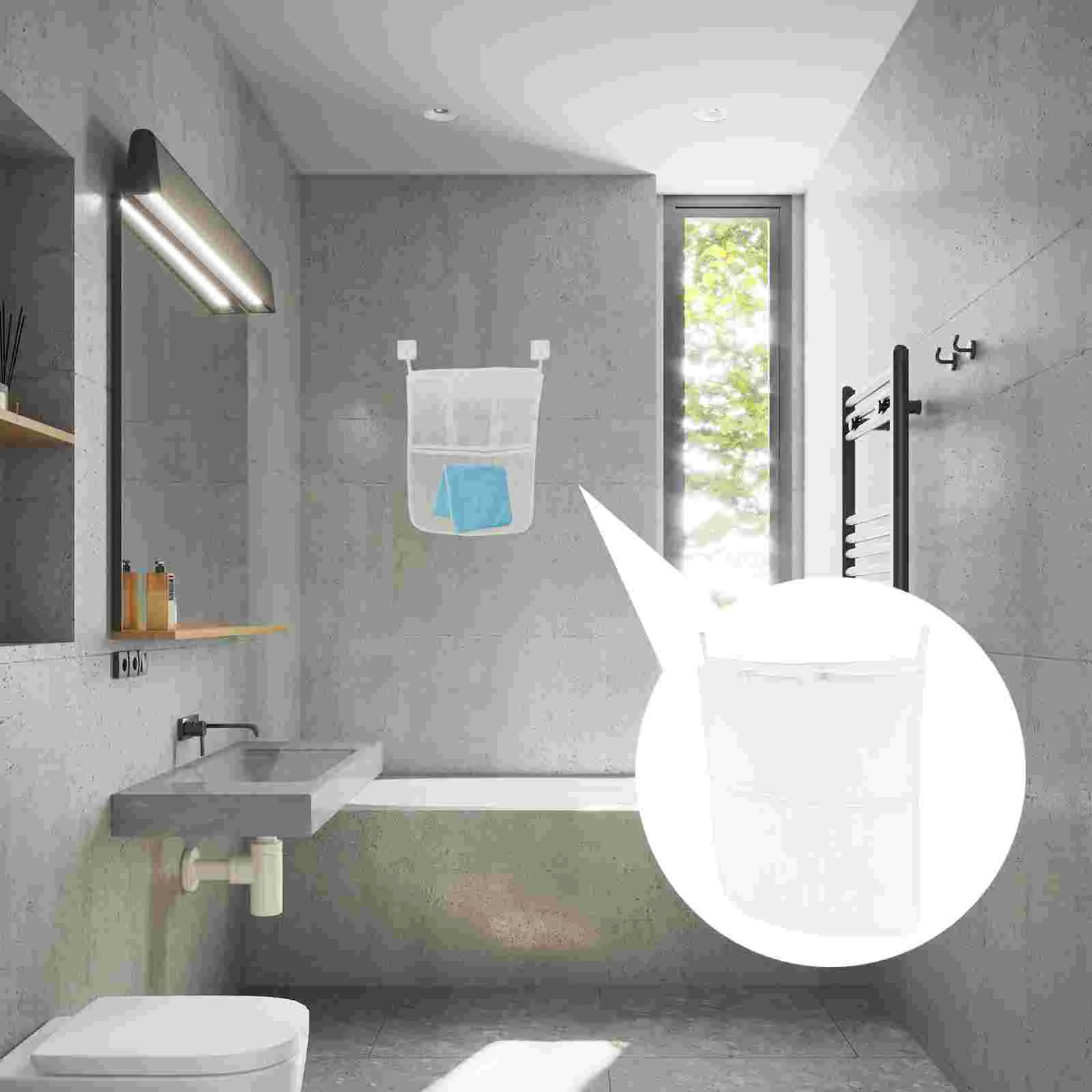 Clothes Storage Washable Laundry Bathroom Bags Fold Hanging Basket Mesh Supplies Polyester Hamper Net for Dirty
Clothes Storage Washable Laundry Bathroom Bags Fold Hanging Basket Mesh Supplies Polyester Hamper Net for Dirty