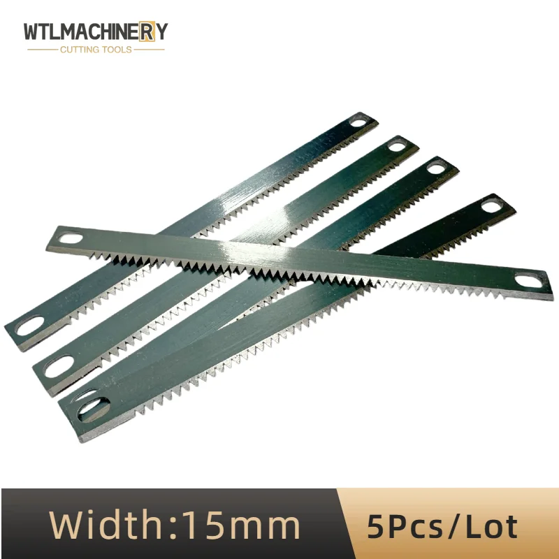 5Pieces Packing Machine Serrated Cutting Blade Width 15mm Cutting Tooth Knive
5Pieces Packing Machine Serrated Cutting Blade Width 15mm Cutting Tooth Knive