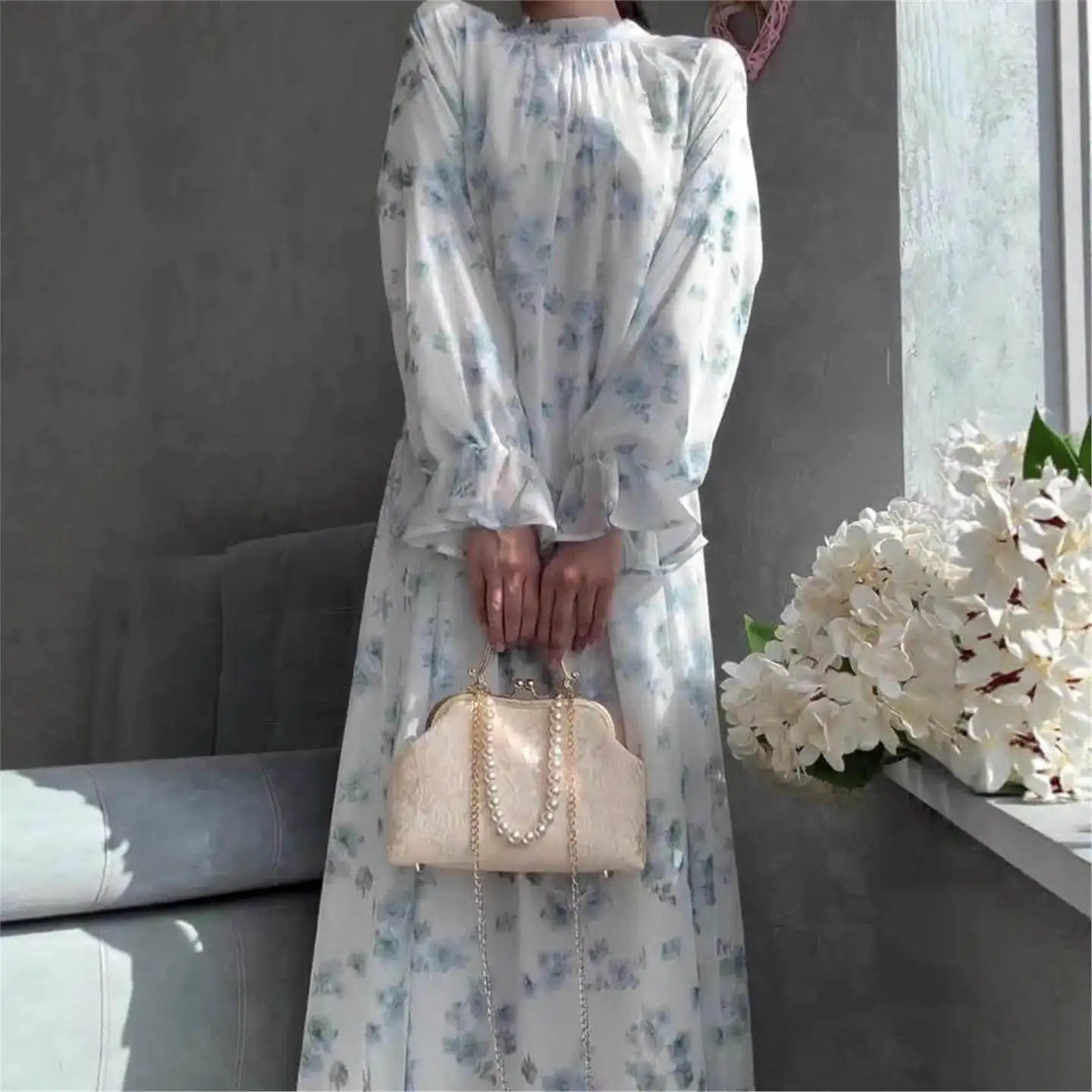 Ele Faionable Floral Print Long Sve Dr Women's Midi Dr Ele Ladylike Sle Spring Summer Autumn Ciwalk
Ele Faionable Floral Print Long Sve Dr Women's Midi Dr Ele Ladylike Sle Spring Summer Autumn Ciwalk