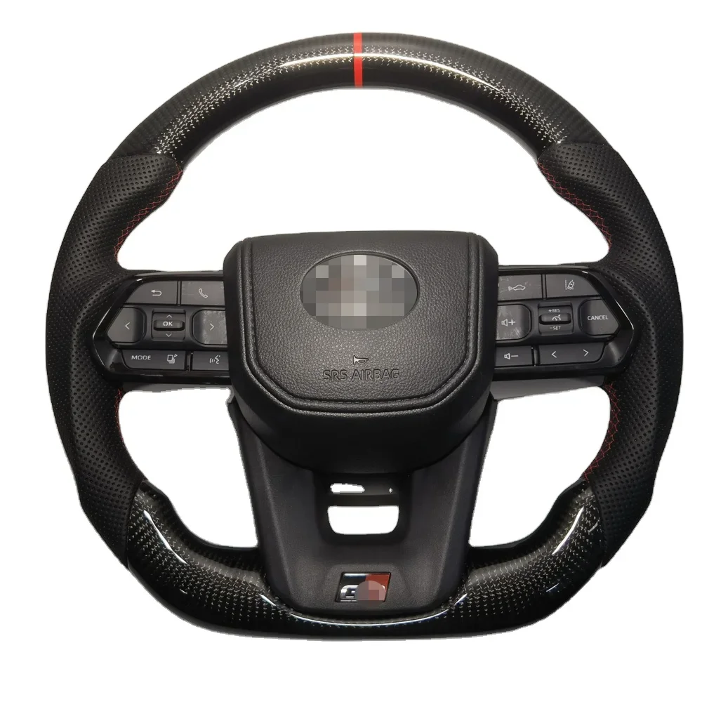 Руль из углеродного волокна Upgrade300 GR Style для Toyotas LAND CRUISER LC300 FJ 300, черная кнопка, руль 2022 2023
Руль из углеродного волокна Upgrade300 GR Style для Toyotas LAND CRUISER LC300 FJ 300, черная кнопка, руль 2022 2023
