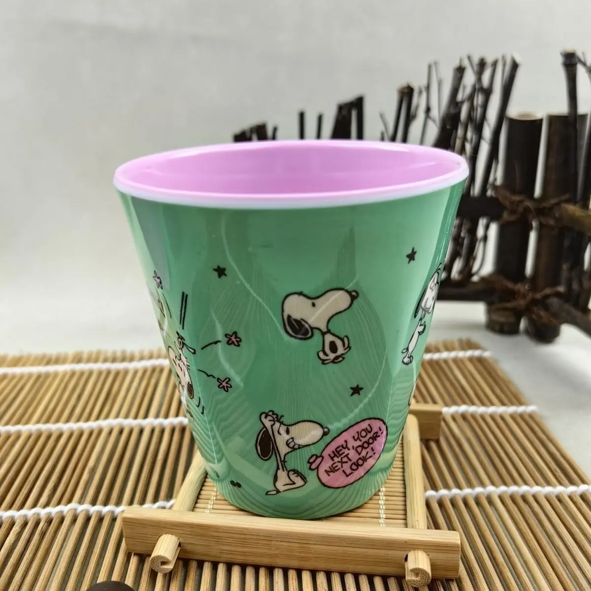 Anime Kawaii Snoopy Water Cup Capacity 270ml Cartoon Melamine Cup for Children's Home Anti-fall Juice Milk Coffee Bottle Gifts
Anime Kawaii Snoopy Water Cup Capacity 270ml Cartoon Melamine Cup for Children's Home Anti-fall Juice Milk Coffee Bottle Gifts