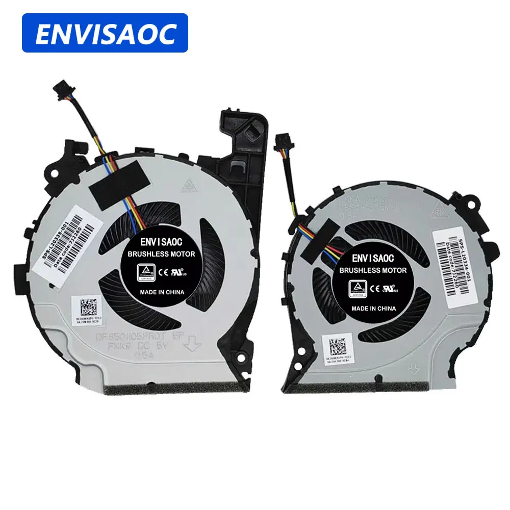 OEM For HP Pavilion Gaming 15-CX 15-cx0000 TPN-C133 Laptop CPU GPU Cooling Fan Heatsink Fans Cooler XRF501105PR0T XRF481305M60
OEM For HP Pavilion Gaming 15-CX 15-cx0000 TPN-C133 Laptop CPU GPU Cooling Fan Heatsink Fans Cooler XRF501105PR0T XRF481305M60