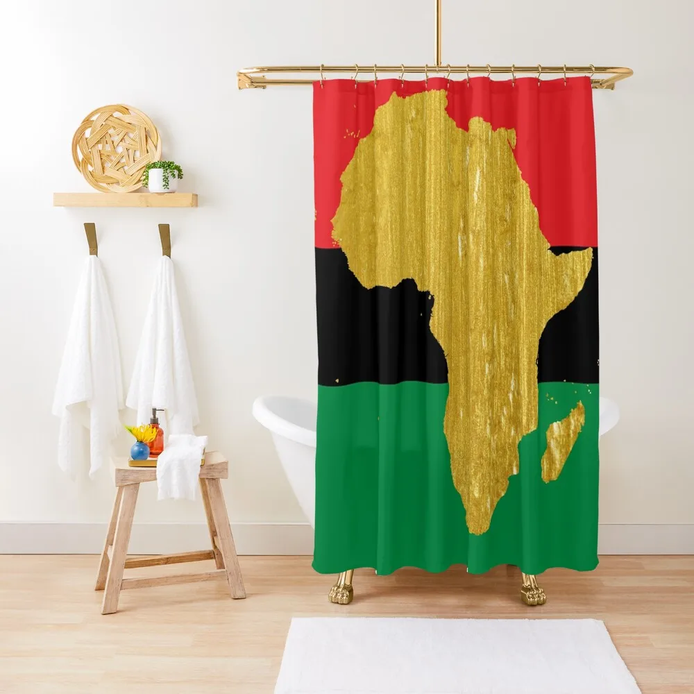 Gold Africa - Pan Africa Flag Pin Badge Shower Curtain Shower Set For Bathroom Cover Curtain
Gold Africa - Pan Africa Flag Pin Badge Shower Curtain Shower Set For Bathroom Cover Curtain