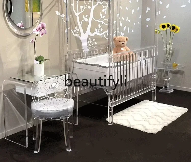 Acrylic, bed adjustable, toddler newborn bed with mosquito net bracket can lift baby bedEsmt163
Acrylic, bed adjustable, toddler newborn bed with mosquito net bracket can lift baby bedEsmt163