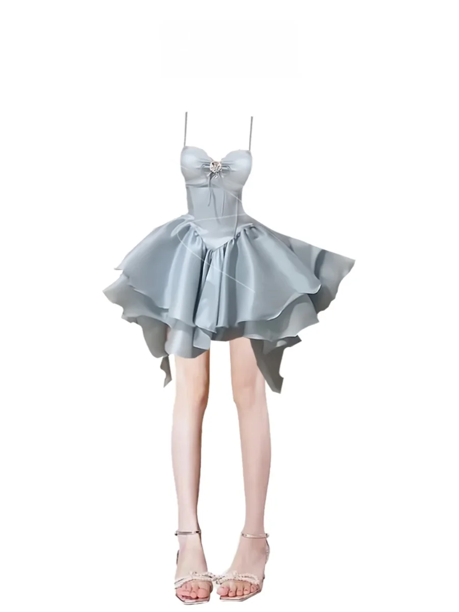 plus Size Sexy Strap Dress Women Summer Plump Princess Ball Gown High Waist A-Line Skirt V-Neck Backless Korean Style Dress
plus Size Sexy Strap Dress Women Summer Plump Princess Ball Gown High Waist A-Line Skirt V-Neck Backless Korean Style Dress