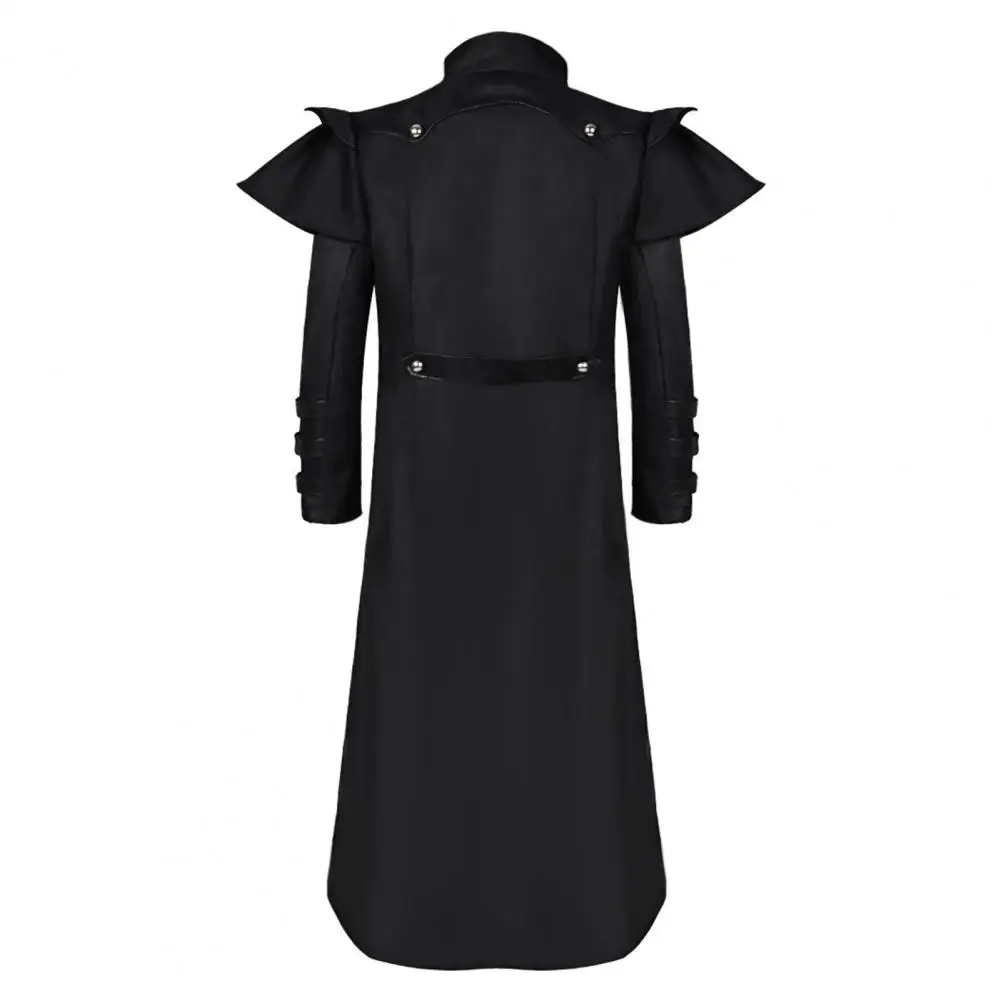 Mid-length Retro Style Coat Medieval Royal Gothic Steampunk Cosplay Men's Coat for Halloween Stage Show Performance Retro Color
Mid-length Retro Style Coat Medieval Royal Gothic Steampunk Cosplay Men's Coat for Halloween Stage Show Performance Retro Color