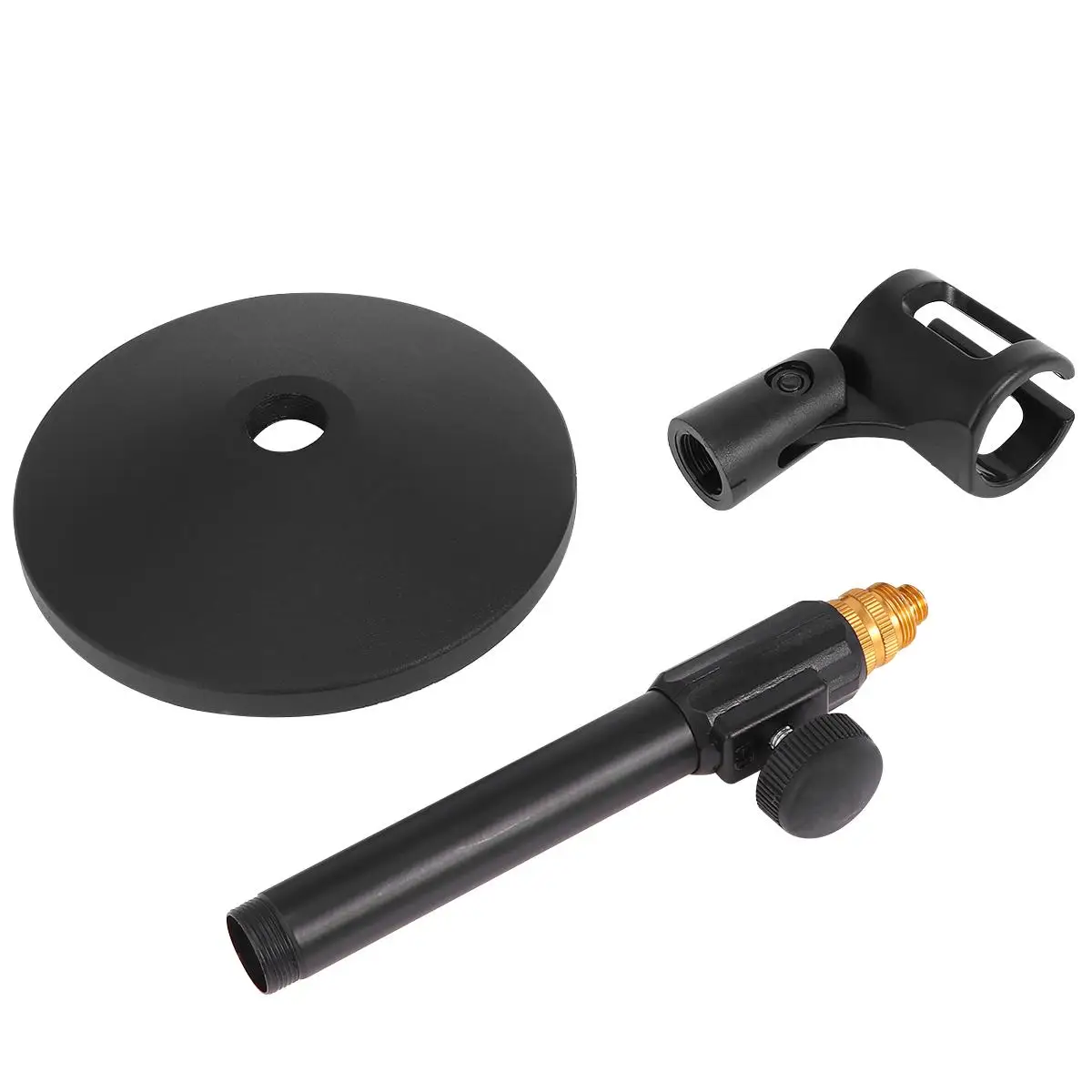 Microphone Stand Flexible Metal Base Desktop Tripod for Broadcasting Podcasting Online Meeting Singing Recording Gooseneck Tube
Microphone Stand Flexible Metal Base Desktop Tripod for Broadcasting Podcasting Online Meeting Singing Recording Gooseneck Tube