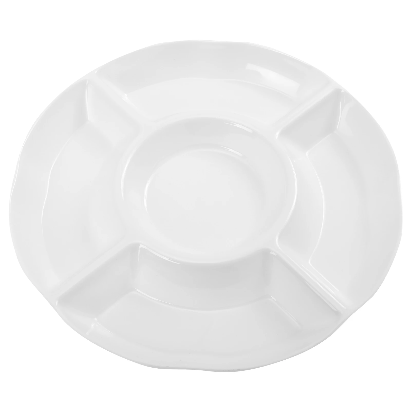 Melamine Five grid Dish Beautiful Dinner Plate Grid Tray Compartment Breakfast Fruit Divided Strong Food grade Safe
Melamine Five grid Dish Beautiful Dinner Plate Grid Tray Compartment Breakfast Fruit Divided Strong Food grade Safe