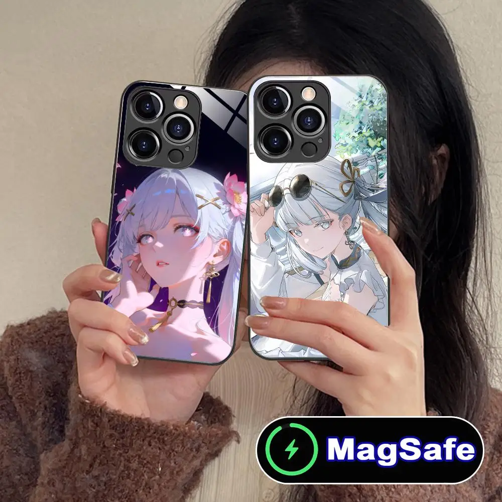 Wuthering Waves Jinhsi Phone Case for iPhone 16 15 14 13 12 11 Pro Max Plus Mini MagSafe Glass Colour Printing Smartphone Cover
Wuthering Waves Jinhsi Phone Case for iPhone 16 15 14 13 12 11 Pro Max Plus Mini MagSafe Glass Colour Printing Smartphone Cover