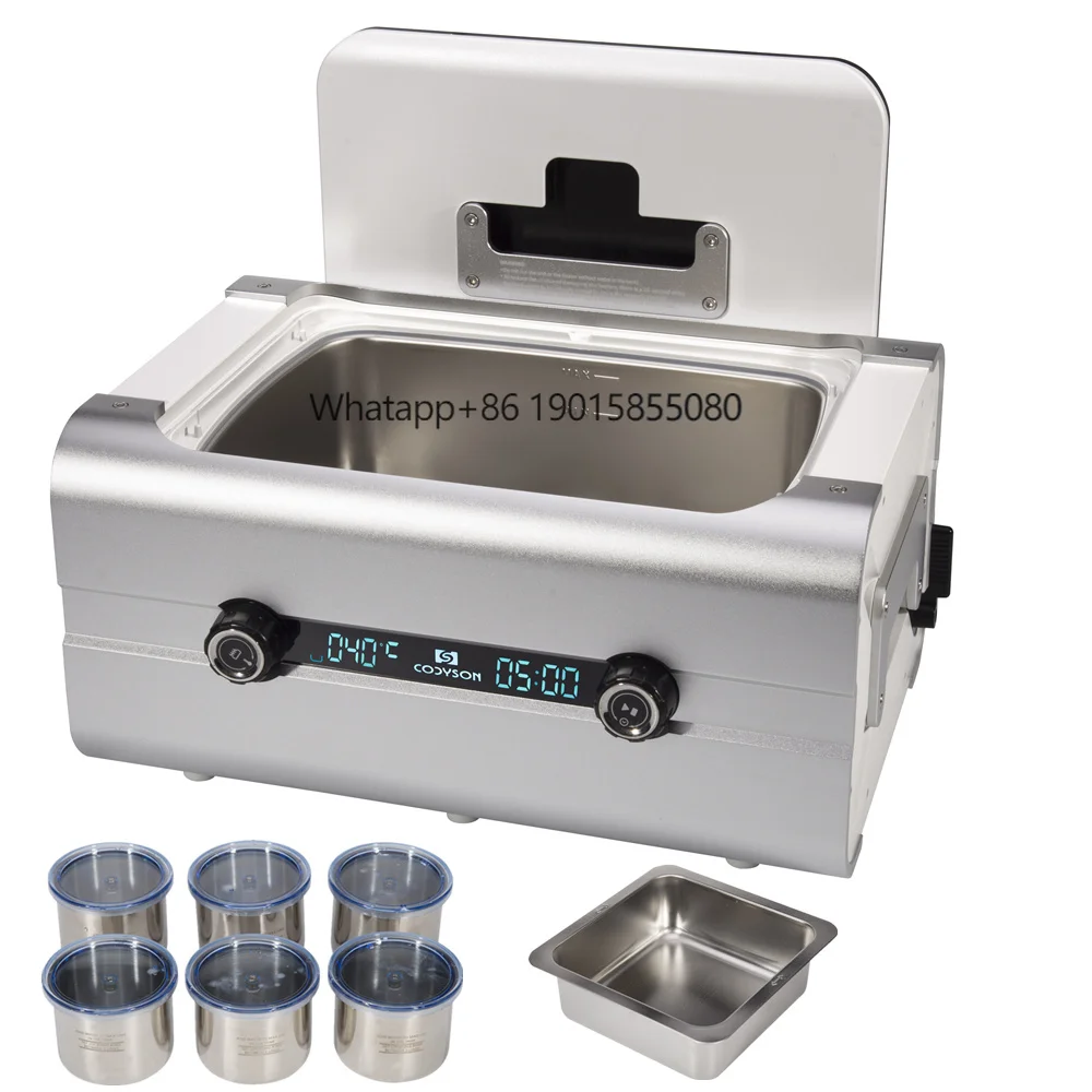 Codyson Industrial Smart Ultrasonic Cleaning 6L 7.5L 8L Large Capacity Professional Ultrasound Cleaner Machine
Codyson Industrial Smart Ultrasonic Cleaning 6L 7.5L 8L Large Capacity Professional Ultrasound Cleaner Machine