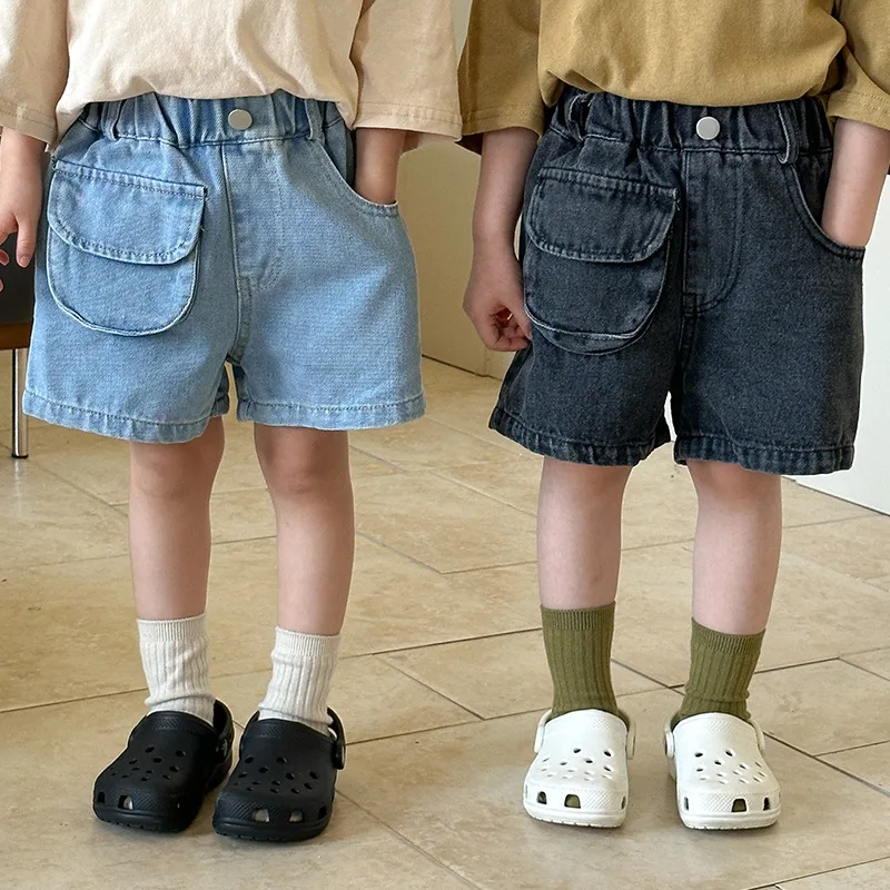 Children's Denim Shorts Summer 2025 New Boys' Summer Clothes Baby Loose Casual Pants
Children's Denim Shorts Summer 2025 New Boys' Summer Clothes Baby Loose Casual Pants