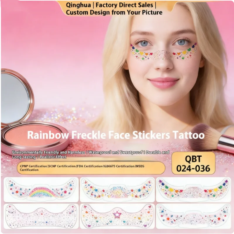 2026 NEW Natural-Look Hot Stamp Freckle Kit 6 Sheets, Heat-Activated for a Convincing Look, Perfect for Daily & Festival Makeup
2026 NEW Natural-Look Hot Stamp Freckle Kit 6 Sheets, Heat-Activated for a Convincing Look, Perfect for Daily & Festival Makeup