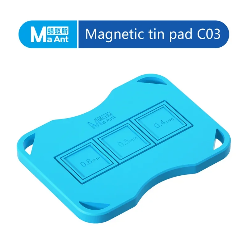 MaAnt CO3 Универсальный BGA трафарет Магнитная основа Силиконовый коврик Изоляционный коврик для мобильного телефона Процессор Чип Пайка BGA Инструмент для реболлинга
MaAnt CO3 Универсальный BGA трафарет Магнитная основа Силиконовый коврик Изоляционный коврик для мобильного телефона Процессор Чип Пайка BGA Инструмент для реболлинга