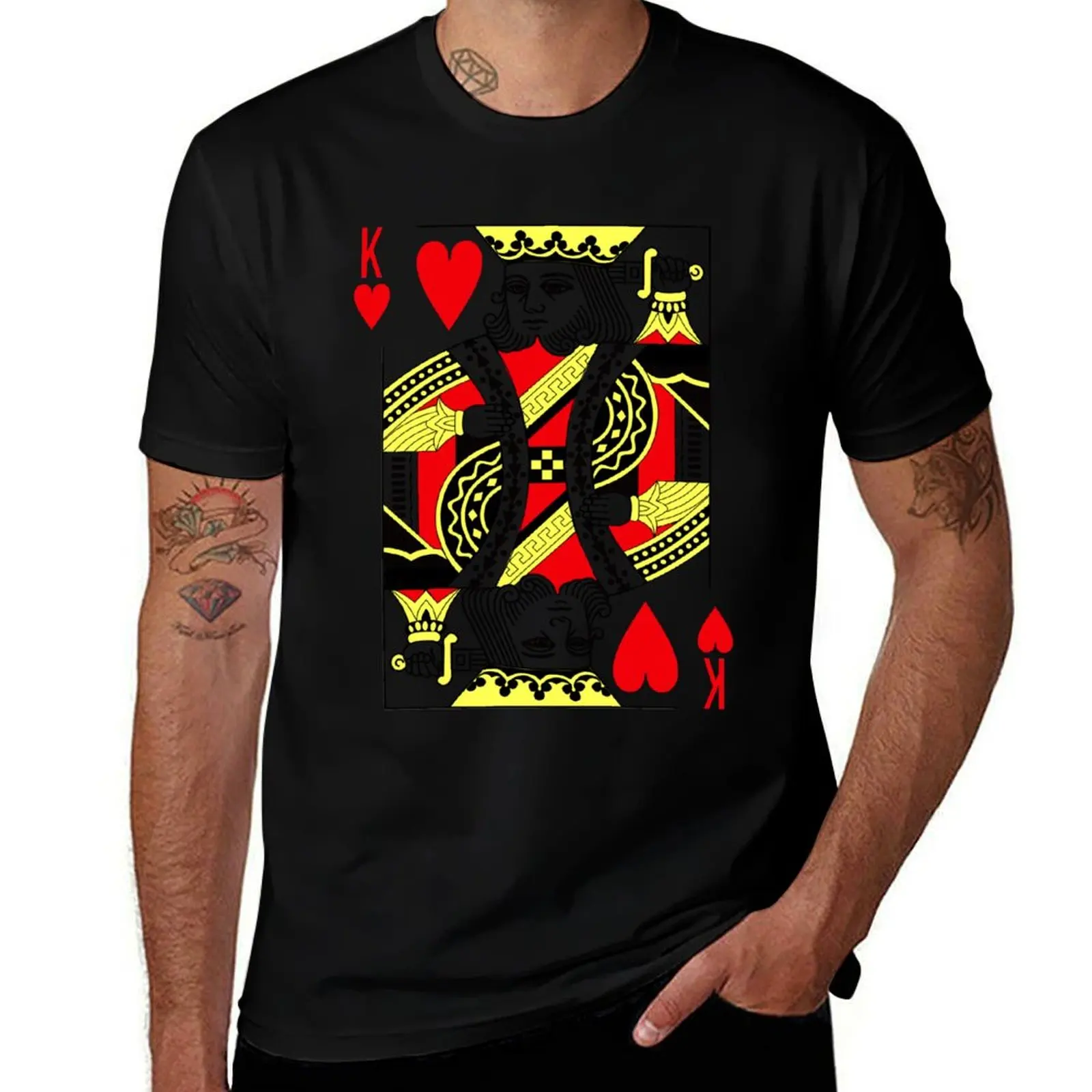 King of Hearts Classic Card Deck Casino Poker K Hearts T-Shirt vintage clothes vintage anime shirt men graphic t shirts
King of Hearts Classic Card Deck Casino Poker K Hearts T-Shirt vintage clothes vintage anime shirt men graphic t shirts
