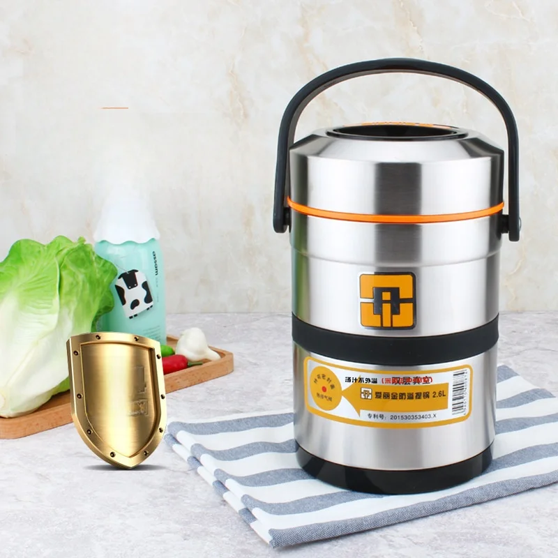 Ailijin Stainless Steel Vacuum Insulated Lunch Box Multi-layer Food Container for Students Portable Bento Box Lunch Tray
Ailijin Stainless Steel Vacuum Insulated Lunch Box Multi-layer Food Container for Students Portable Bento Box Lunch Tray