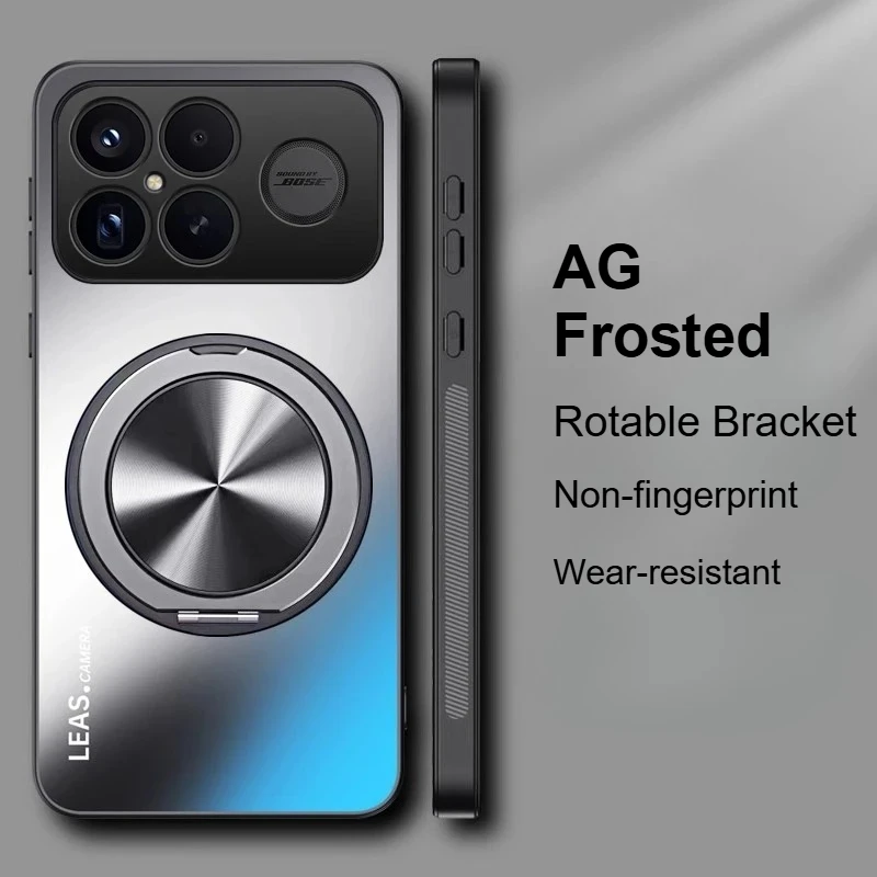 Luxury Glossy AG Hard PC Soft Edge Case For Xiaomi Poco F8 Ultra F7 X7 M7 Pro Magnetic Rotable Bracket Anti-Drop Protect Bumper
Luxury Glossy AG Hard PC Soft Edge Case For Xiaomi Poco F8 Ultra F7 X7 M7 Pro Magnetic Rotable Bracket Anti-Drop Protect Bumper