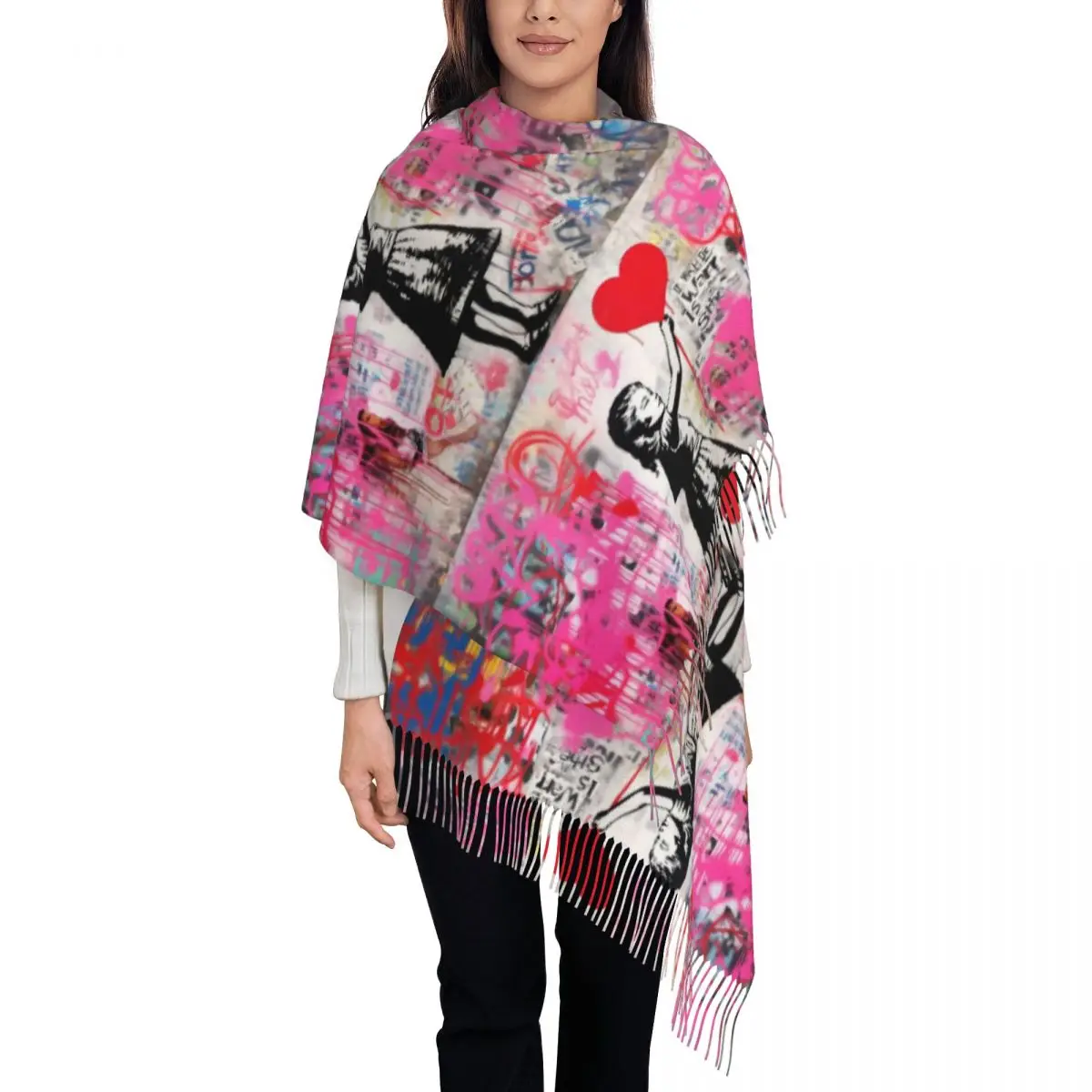Urban Whimsy Scarf Tassel Scarves for Women Soft Warm Shawls and Wraps Large Fall Winter Shawl Wrap
Urban Whimsy Scarf Tassel Scarves for Women Soft Warm Shawls and Wraps Large Fall Winter Shawl Wrap