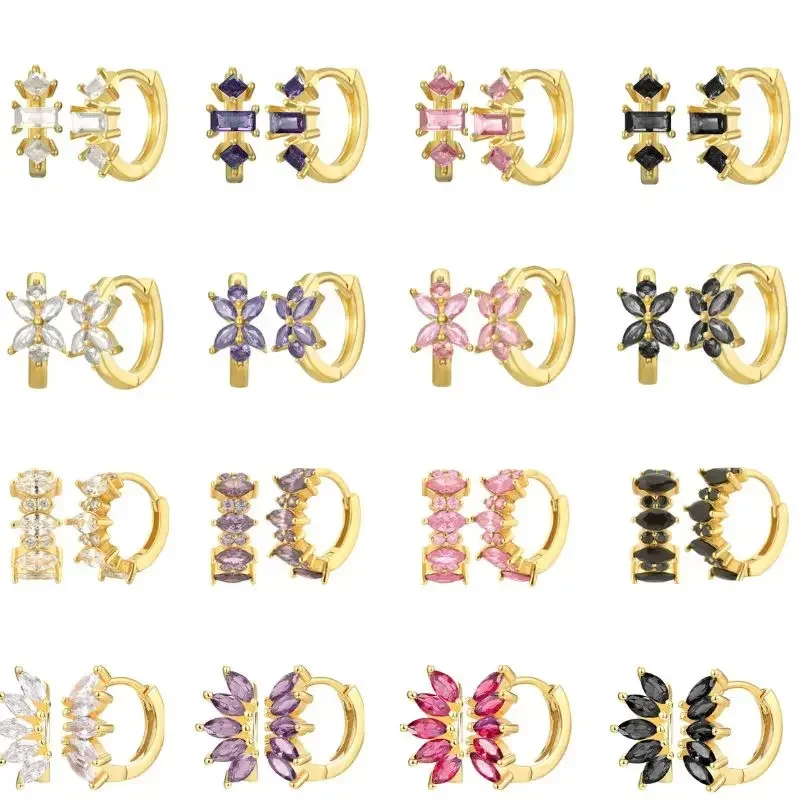 925 Sterling Silver Needle Sparkle Crystal Zircon Round Hoop Earrings for Women Exquisite Butterfly Gold Earring Wedding Jewelry
925 Sterling Silver Needle Sparkle Crystal Zircon Round Hoop Earrings for Women Exquisite Butterfly Gold Earring Wedding Jewelry