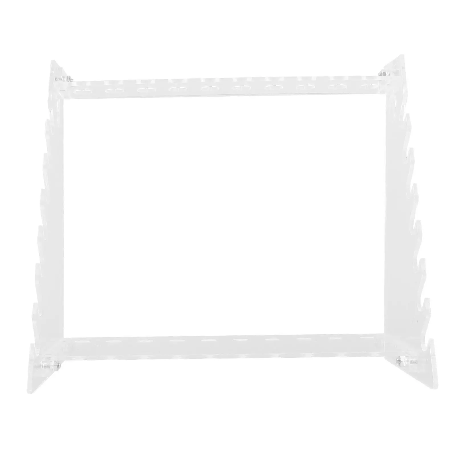 1Pcs Trapezoid Pipette Rack Two Layer Transparent Plastic Tube Holder for Lab Test Tube Organization Stable Non Slip Design
1Pcs Trapezoid Pipette Rack Two Layer Transparent Plastic Tube Holder for Lab Test Tube Organization Stable Non Slip Design