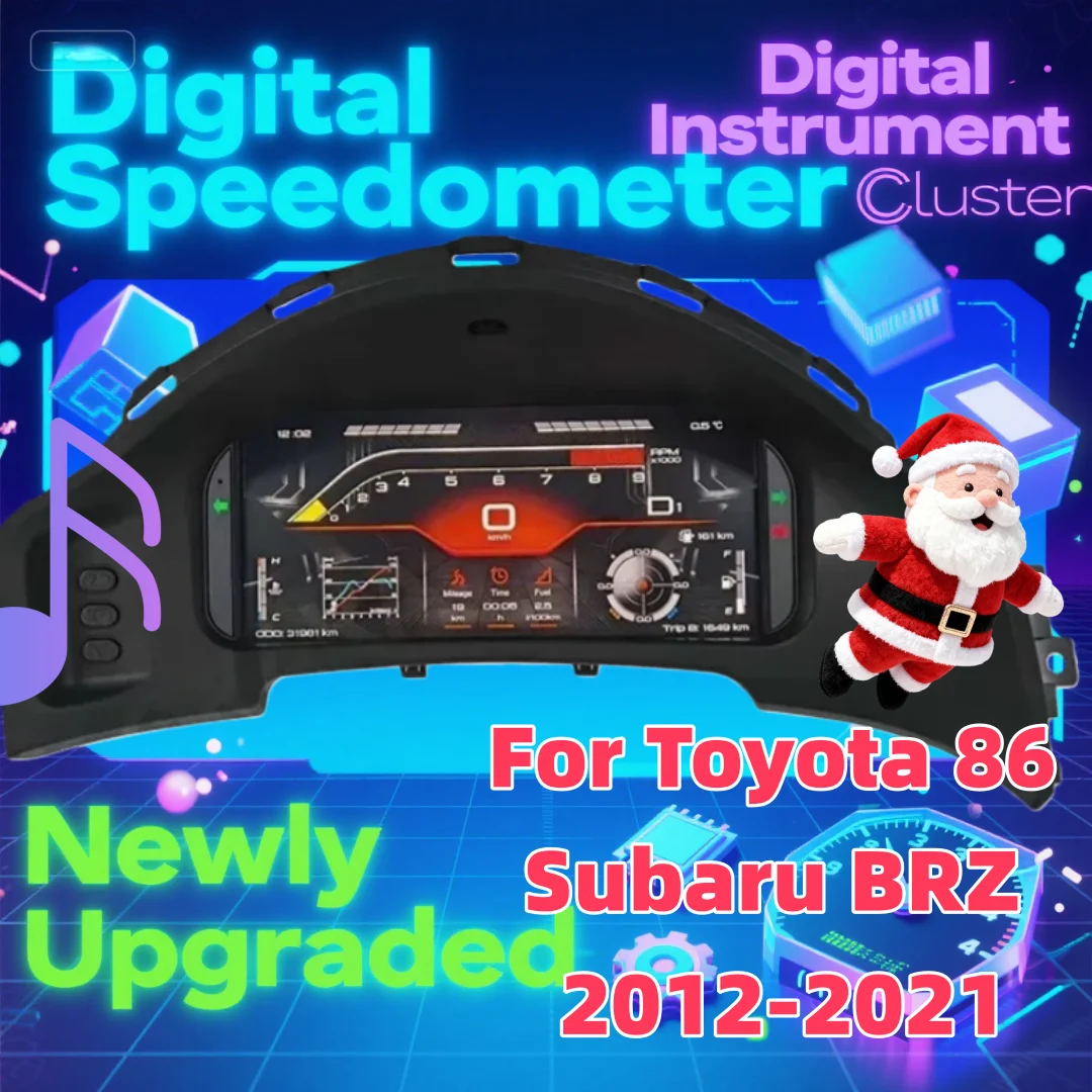 12,3-дюймовый вихревой спидометр для кабины, цифровой кластерный измеритель для Toyota 86 Subaru BRZ 2012-2021, приборная панель, одометр, приборная панель
12,3-дюймовый вихревой спидометр для кабины, цифровой кластерный измеритель для Toyota 86 Subaru BRZ 2012-2021, приборная панель, одометр, приборная панель