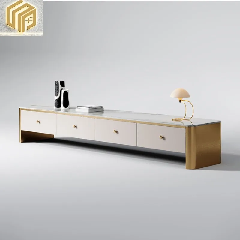 Luxury TV cabinet Tea table combination Modern living room designer New TV cabinet
Luxury TV cabinet Tea table combination Modern living room designer New TV cabinet
