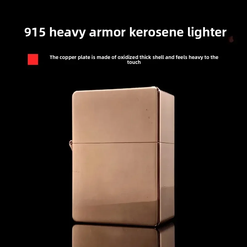 Heavy Armor Copper Grinding Wheel Lamp Oil Lighter, Retro Oxidation Play Collection, High-end Lighter Gift for Men
Heavy Armor Copper Grinding Wheel Lamp Oil Lighter, Retro Oxidation Play Collection, High-end Lighter Gift for Men