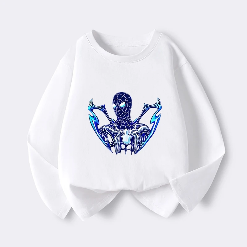 Marvel Authorized Spider-Man Comic Kid Long Sleeve T-Shirt Unisex Cotton Cartoon Graphic Tee for Kids
Marvel Authorized Spider-Man Comic Kid Long Sleeve T-Shirt Unisex Cotton Cartoon Graphic Tee for Kids