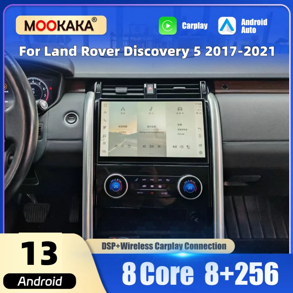 Qualcomm Car Multimedia Player Android Screen For Land Rover Discovery 5 2017~2021 Car Radio GPS Navi CarPlay Auto Head Unit
Qualcomm Car Multimedia Player Android Screen For Land Rover Discovery 5 2017~2021 Car Radio GPS Navi CarPlay Auto Head Unit