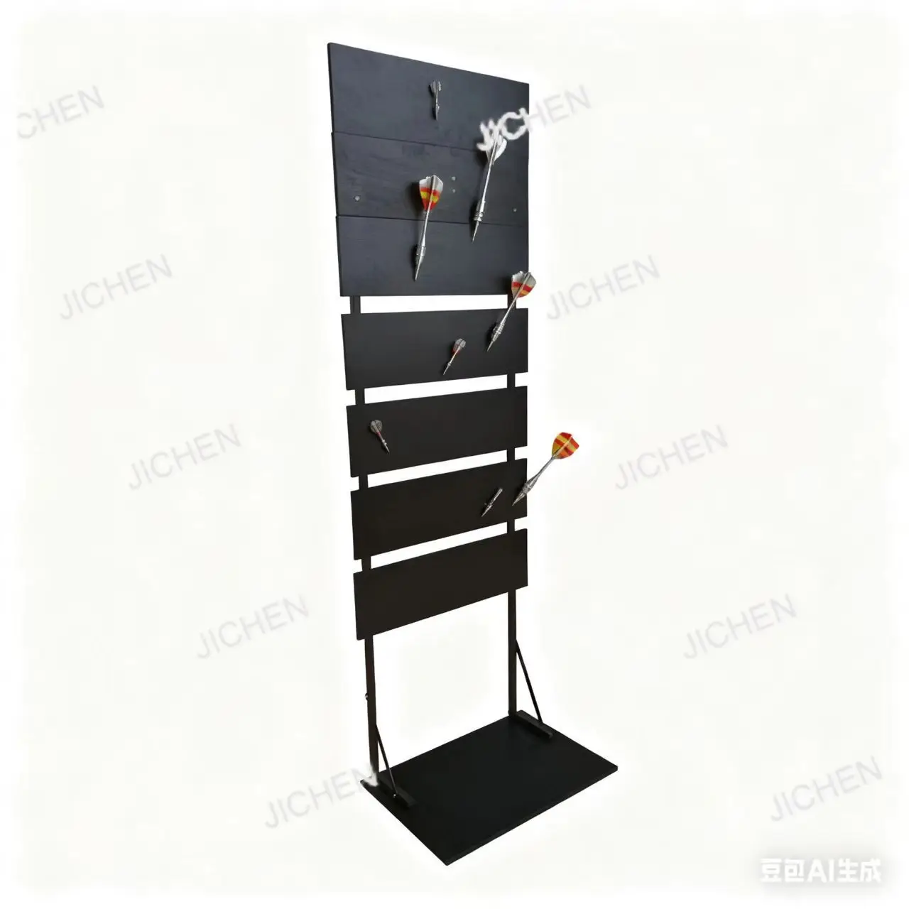 Neu floor-to-ceiling metal frame dart board bracket dart rack display stand (suitable for sporting goods stores)
Neu floor-to-ceiling metal frame dart board bracket dart rack display stand (suitable for sporting goods stores)