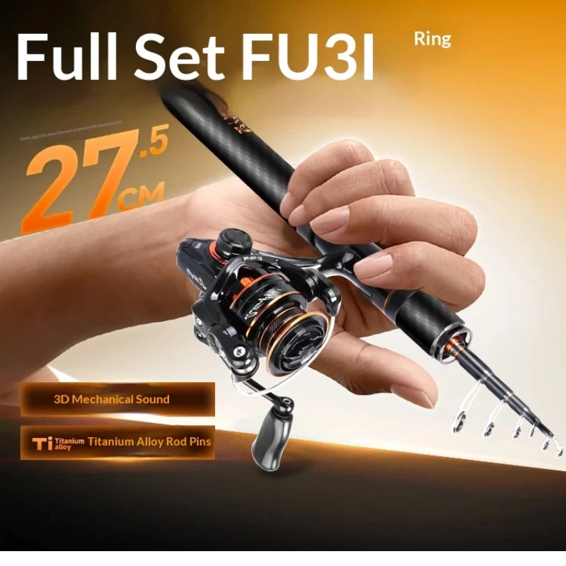 Hasida Lure Fishing Rod Telescopic Ul Fuji Guide Ring Titanium Alloy Rod Tip Portable For Outdoor Fishing Anglers
Hasida Lure Fishing Rod Telescopic Ul Fuji Guide Ring Titanium Alloy Rod Tip Portable For Outdoor Fishing Anglers