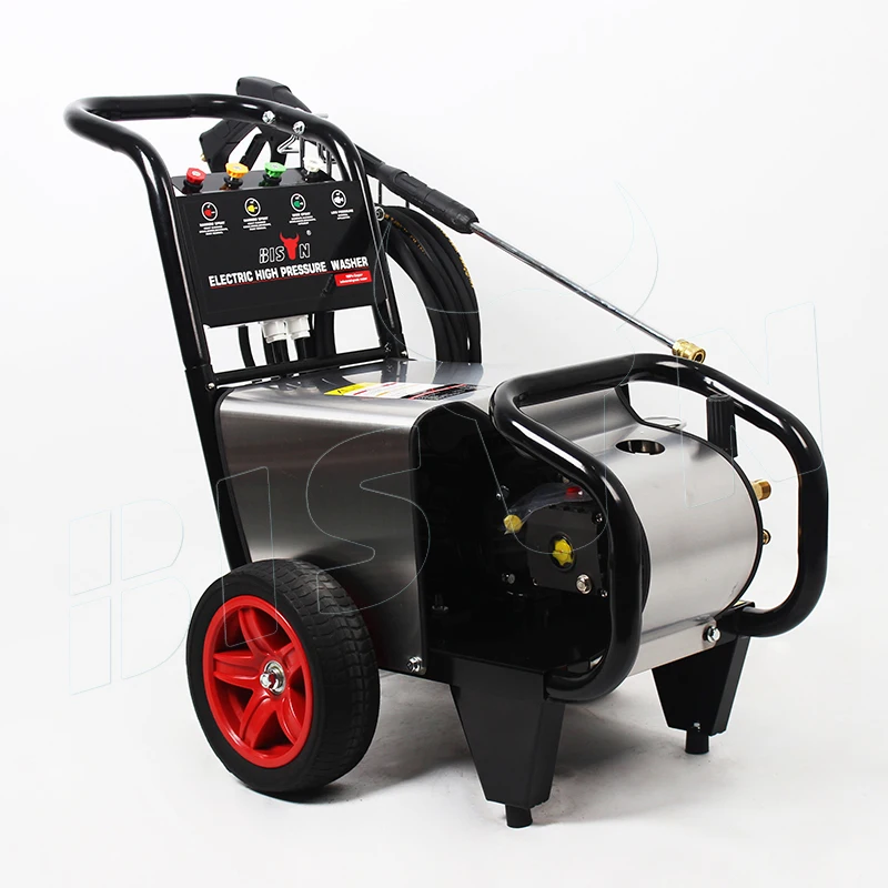 Bison 3kw 220v electric portable high-pressure car washer
Bison 3kw 220v electric portable high-pressure car washer