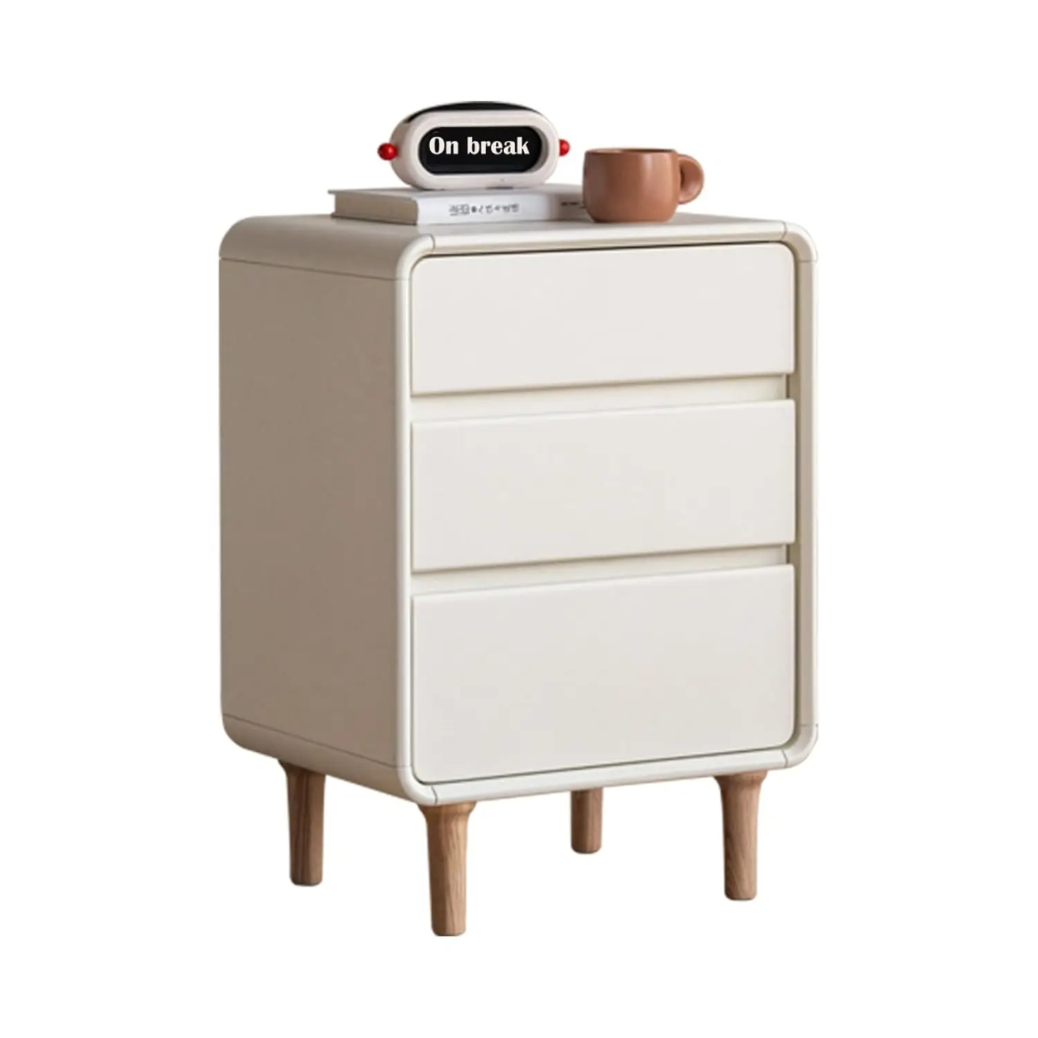 3-Drawers White Wood Nightstand, Mid Century Modern Nightstands, Tall Night Stand for Bedroom, Wood Bedside Tables, Customized
3-Drawers White Wood Nightstand, Mid Century Modern Nightstands, Tall Night Stand for Bedroom, Wood Bedside Tables, Customized