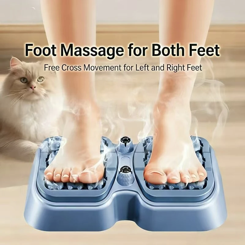 Foot Massager with Magnetic Beads and Moxibustion 4 Roller Rows for Plantar Fasciitis Pain Relief Home Use Electric Massager
Foot Massager with Magnetic Beads and Moxibustion 4 Roller Rows for Plantar Fasciitis Pain Relief Home Use Electric Massager